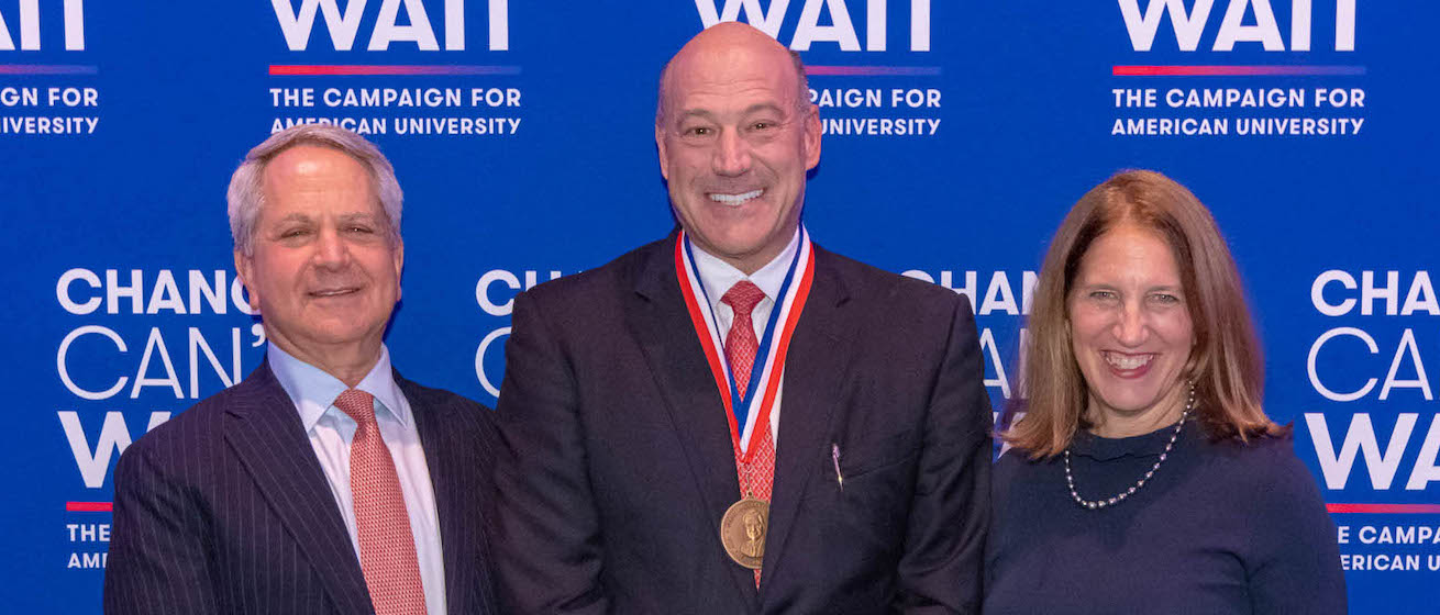 Gary Cohn with Marc Duber and Sylvia M. Burwell